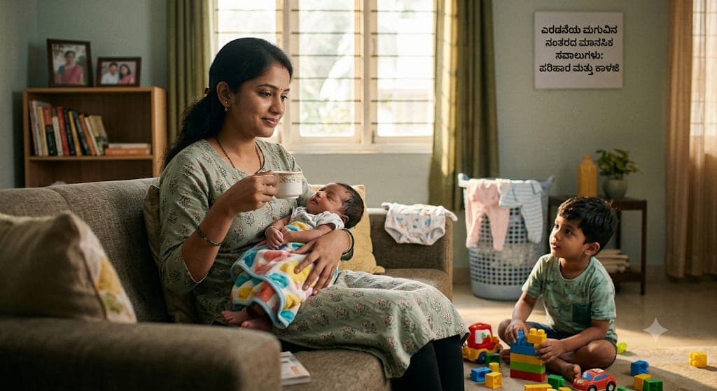 ಎರಡನೆಯ ಮಗುವಿನ ನಂತರದ ಮಾನಸಿಕ ಸವಾಲುಗಳು: ಹೆತ್ತವರ ನೆಮ್ಮದಿಗೆ ಇಲ್ಲಿದೆ ಪರಿಹಾರ!