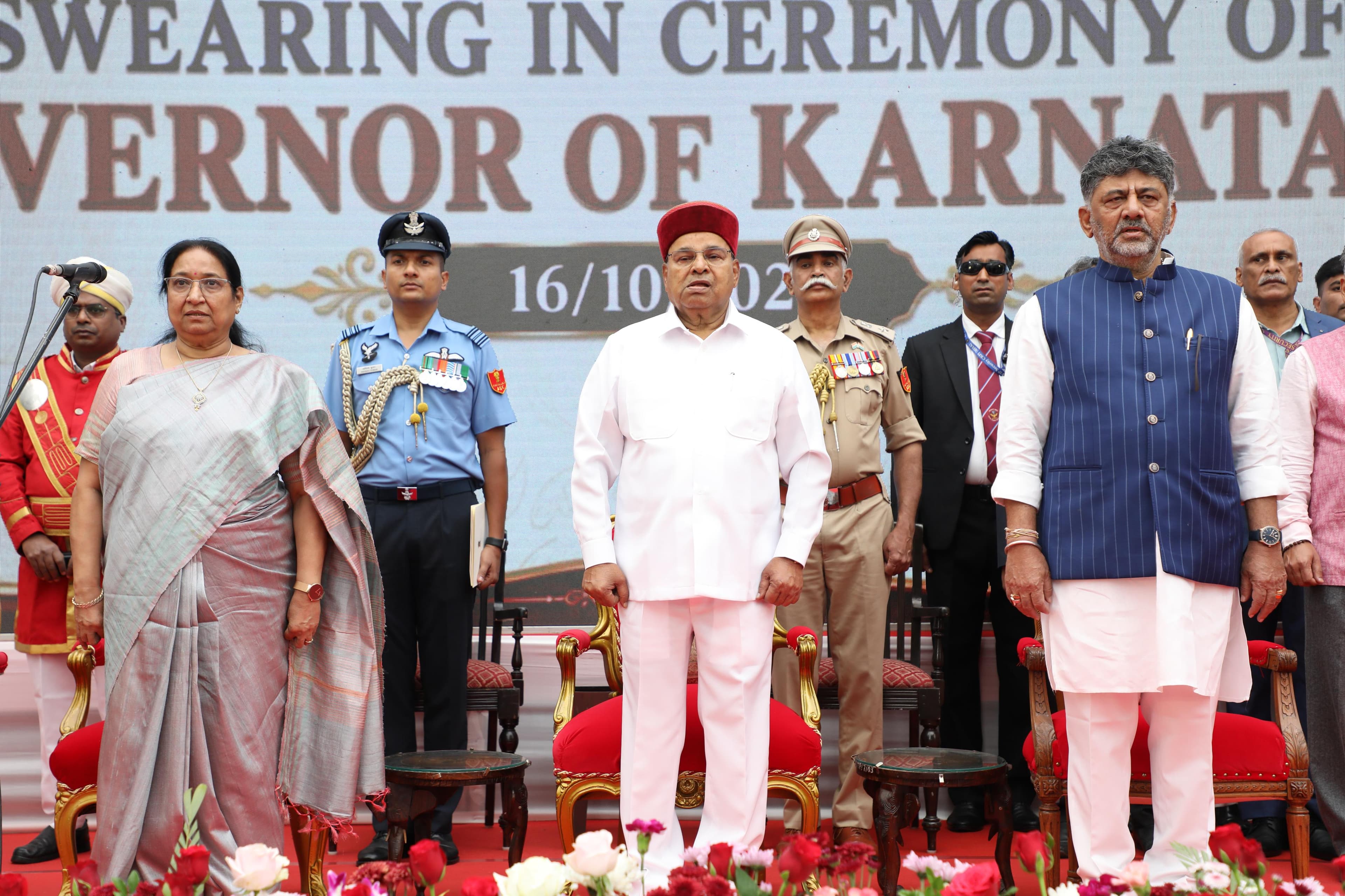 ಕರ್ನಾಟಕದ ನೂತನ ರಾಜ್ಯಪಾಲೆಯಾಗಿ ಸುಧಾ ಯಾದವ್ ಪ್ರಮಾಣವಚನ